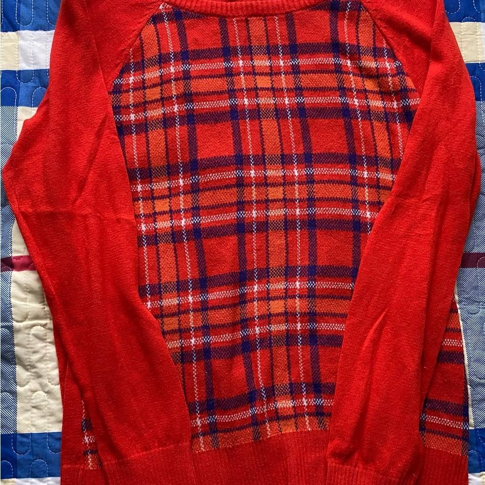 Merona Vibrant Red Knit Sweater